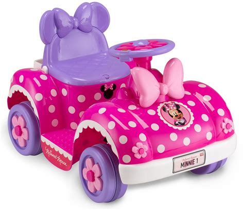 Disneys Minnie Mouse Toddler Quad 6 Volt Ride On Toy By Kid Trax