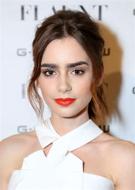 7 makeup ideas to steal from lily collins our no 1 new makeup muse glamour
