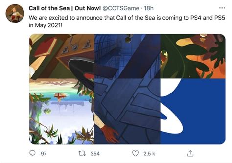 Ps5 Call Of The Sea Débarque En Mai 2021 Sur La Console Sony Mce Tv