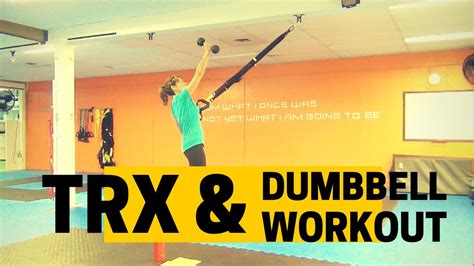 30 Min Trx And Dumbbell Hiit With A Trx Workout Finisher Trx Workouts