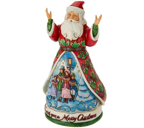 Jim Shore Heartwood Creek Christmas Song Santa Figurine With Images
