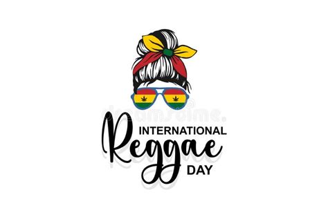 international reggae day stock vector illustration of freedom 222196836