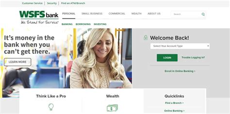 This ranking is based on growth, credit quality and profitability. WSFS Bank online login