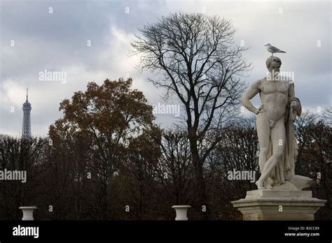 Statue In Tuileries Gardens Paris France Stock Photo Alamy