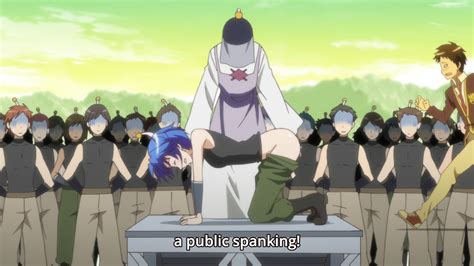 Anime Girl Spanking Anime Girl