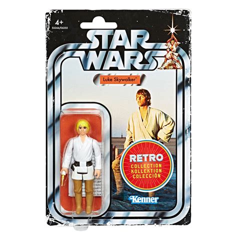 Luke Skywalker Figurine Star Wars Episode Iv Retro Collection Wave 1