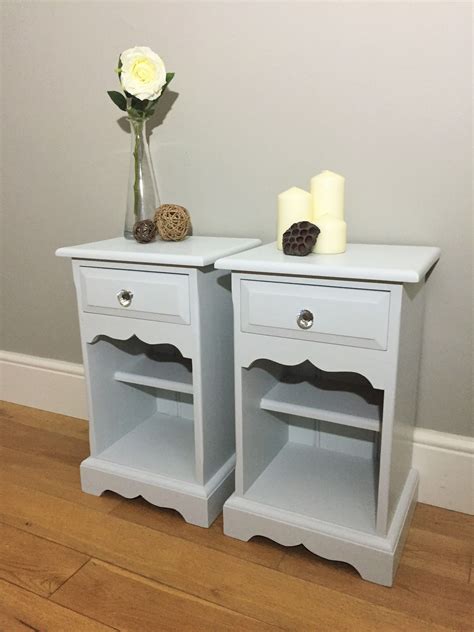Pine Painted Bedside Tables Painted Bedside Tables Farmhouse Style