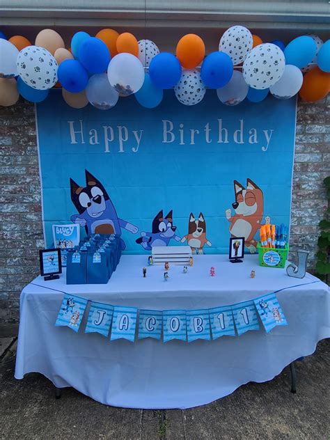 Bluey Birthday Party Ideas Photo 1 Of 21 Catch My Party