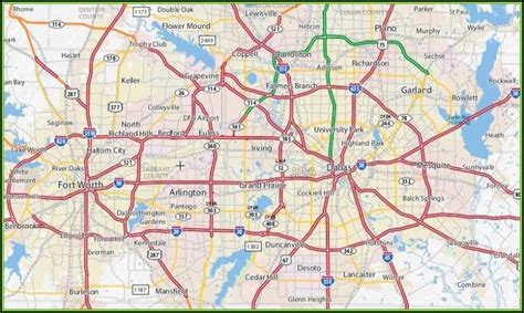 Map Of The Dallas Metroplex Area Map Resume Examples 6v3rb6r37b