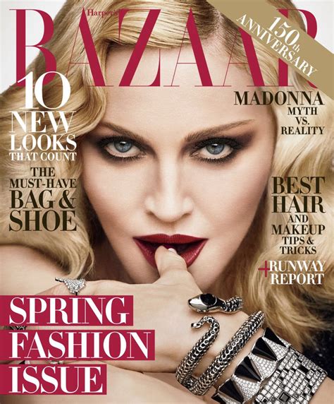 Pin By Ivan Pedrini On Madonna Madonna Madonna Interview Harpers Bazaar Magazine