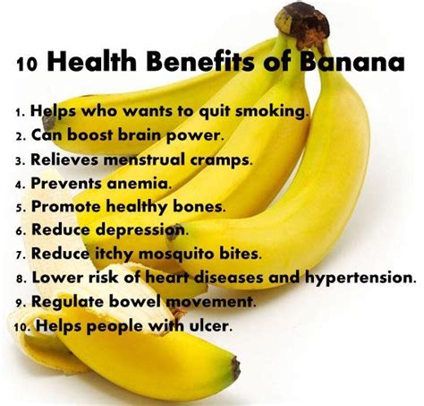 10 Health Benefits Of Banana Amazing Health Facts