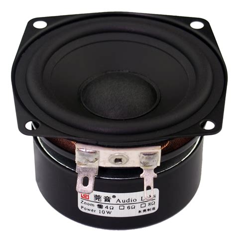 New 10w Power 25 Inch Woofer Speaker Unit Audio Full Range Hi Fi Bass