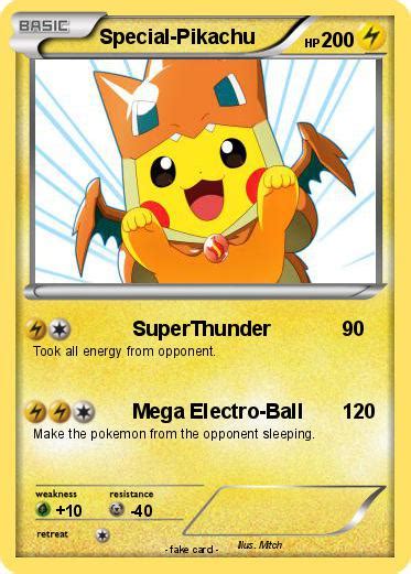 Pokémon Special Pikachu 11 11 Superthunder My Pokemon Card
