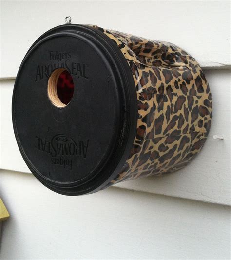 Check spelling or type a new query. Coffee container birdhouse! http://www.etsy.com/shop/BirdShopCafe | Coffee container, Coffee can ...