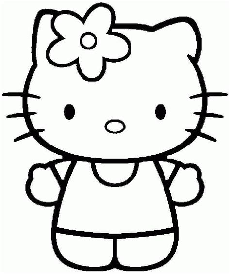 Free Printable Hello Kitty Colouring Pages Printable Templates By Nora