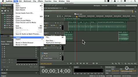 Editing And Trimming Audio In Adobe Audition Cs6 Webinar Preview