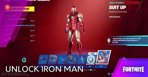 What the season 4 tier 100 reward is in fortnite battle royale. Fortnite Season 4: How to Unlock Iron Man Skin ...