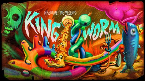 king worm title card s adventure time with finn and jake photo 31772205 fanpop