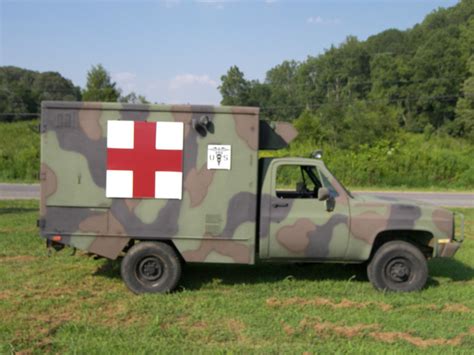 1984 Chevy M1010 4x4 Army Ambulance For Sale In