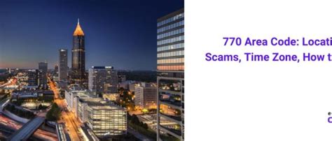 Easily Find Area Code Location City Time Zone And Scams