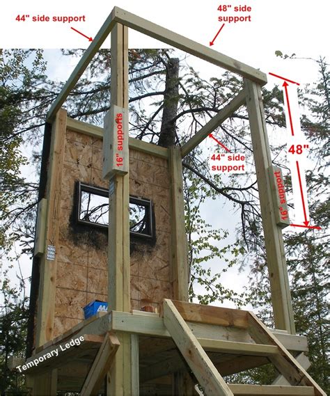 Assembling Your Homemade Deer Hunting Box Stand Plans