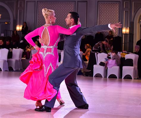 Charlene Proctor And Mikhail Zharinov Dance The American Smooth Tango At The Michigan Dance