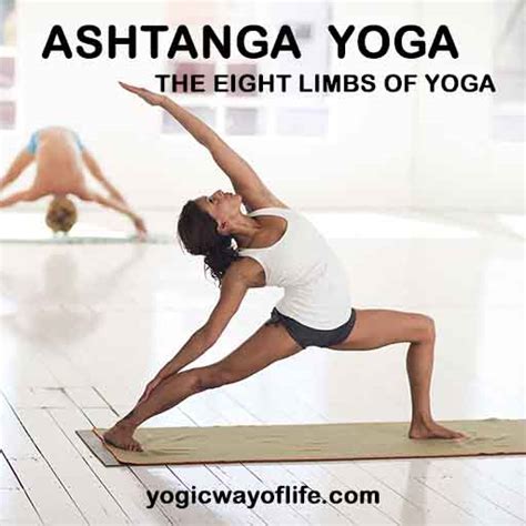the eight limbs of yoga ashtanga yoga