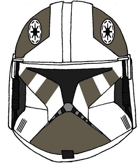 Clone Trooper Pilot Helmet Shadow Squadron Clone Trooper Helmet Star