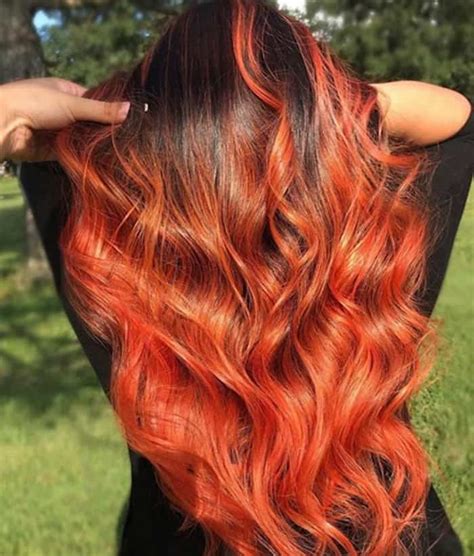 The Burnt Orange Hair Color Trend Is Here To Heat Up Your Spring Days