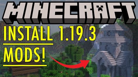 How To Download And Install Mods In Minecraft Java Edition 1193 Youtube