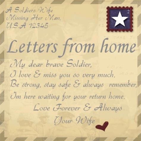 Letters From Home Love Letters Military Love Military Spouse Air