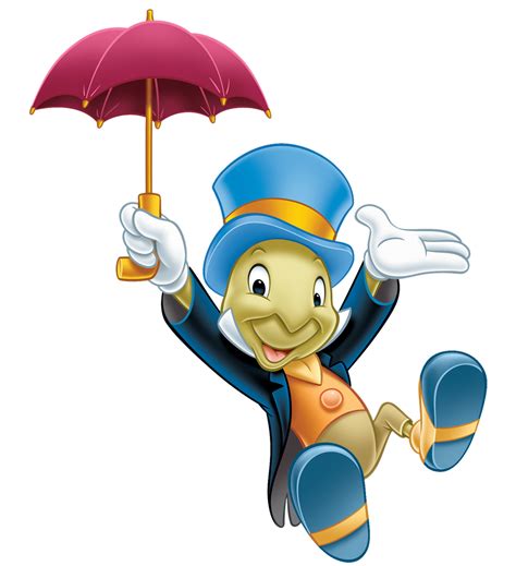 Pinocchio And Jiminy Cricket Fanart Clipart Png Download Disney
