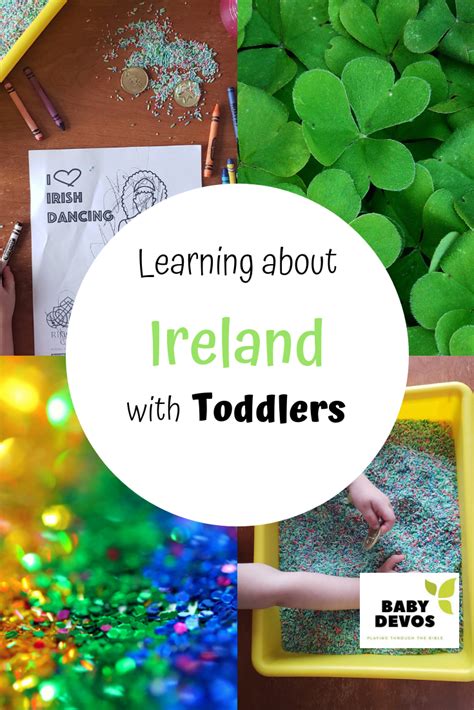 Learning About Ireland With Toddlers Baby Devotions Social Studies