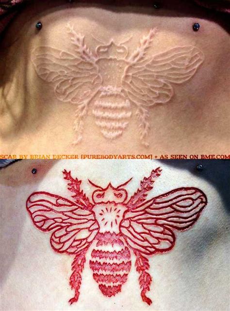 Extreme Bodyart Skin Carving Warning Tattoo Spirit