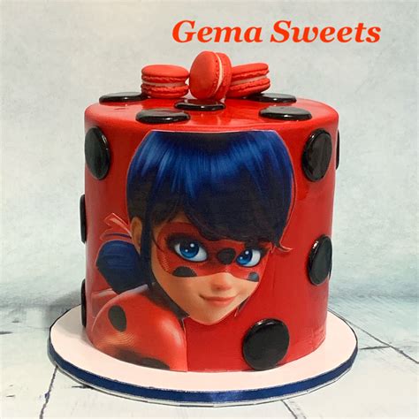 Miraculous Ladybug Cake By Gema Sweets Ladybug Birthday Lady Bug Birthday Cake Miraculous