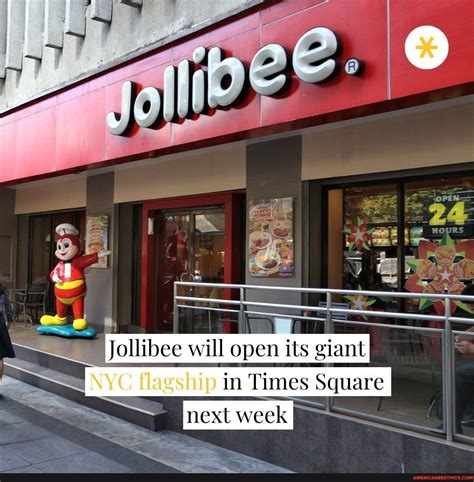 Jollibee Will Open Its Giant Nyc Flagship In Times Square Next Week I