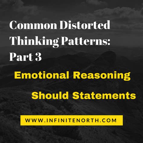 10 Most Common Distorted Thinking Patterns 3 Infinite North