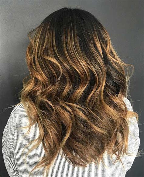 This is a gorgeous idea and the hair can be style waved like. 30 Breathtaking Ideas For Styling Your Caramel Highlights