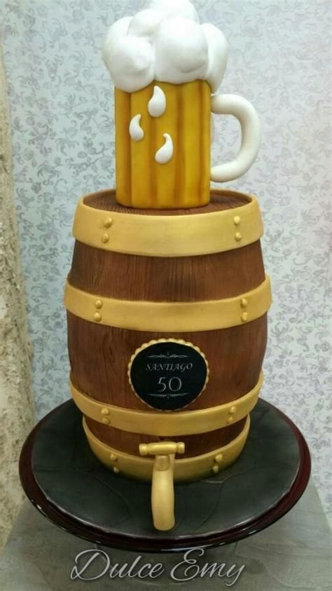 Beer Cake Cake By Emy Beer Cake Birthday Cake Beer Cupcake Cakes