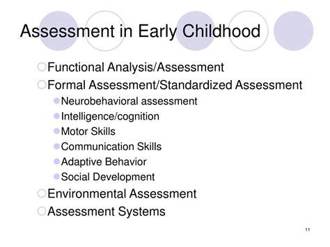 Ppt Assessment In Early Childhood Powerpoint Presentation Free