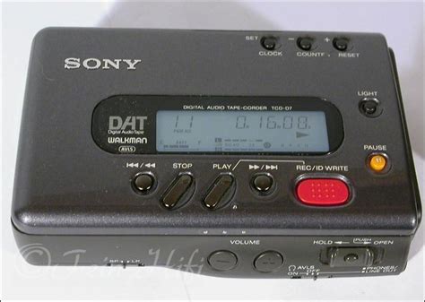 Sony Tcd D7 Portabler Dat Recorder Gebraucht Kaufen