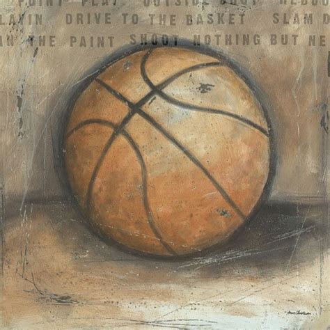 Be The Ball Basketball Canvas Wall Art Basketball Wall Art Sports