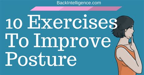 10 Posture Correction Exercises Upper Lower Back 2023