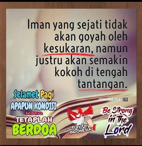 Doa Indonesian Christian Quotes Christianity Quotes