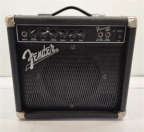 Fender Frontman Pr 241 Guitar Amp 38w Electric Guitar Amplifier Black