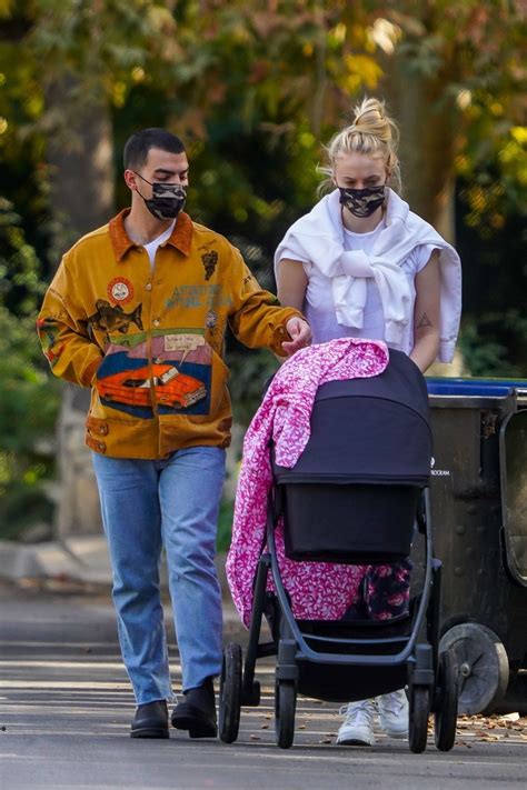 Sophie Turner And Joe Jonas Out With Daughter Willa In Los Angeles 11