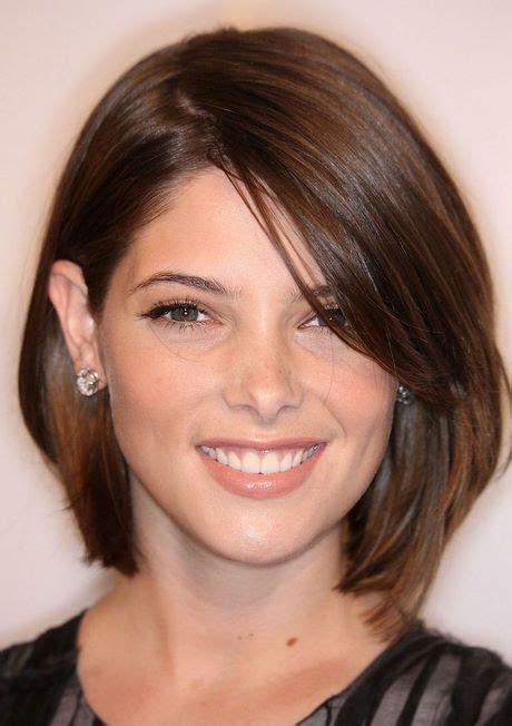 Short Straight Hairstyles For Round Faces Style And Beauty