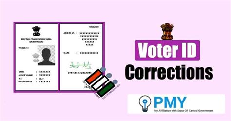 Voter Id Correction How To Update Name Dob Address In Election Card