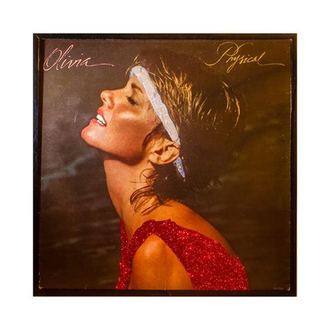 Glittered Olivia Newton John Physical Album