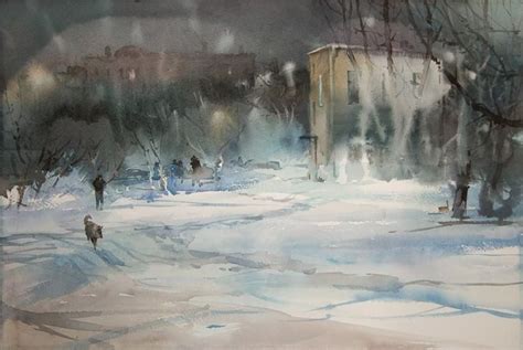 Sergey Temerev Watercolor Paintings Easy Watercolor Techniques